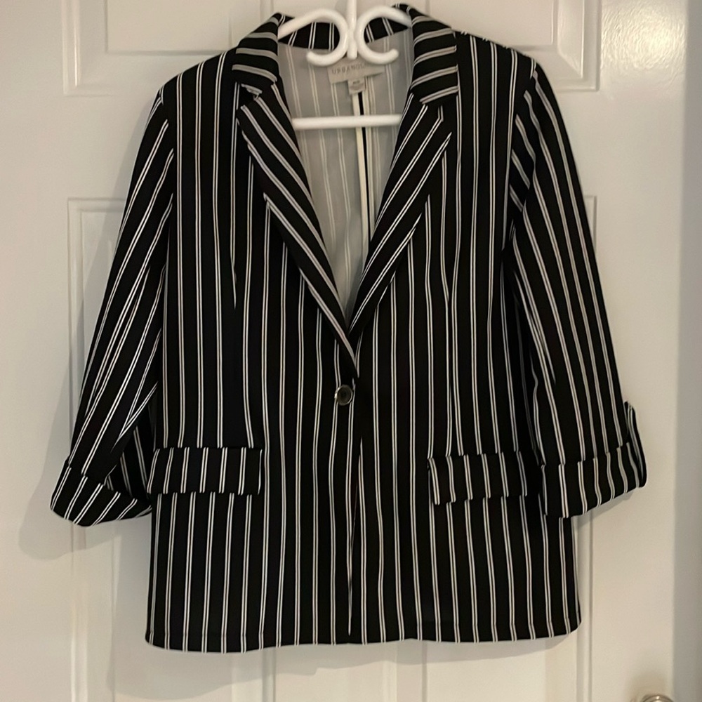Striped Blazer Medium